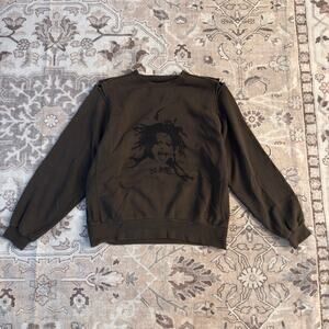 Undercover Undakovrist Exchange Slime Siouxsie Sweatshirt Zip Panels M